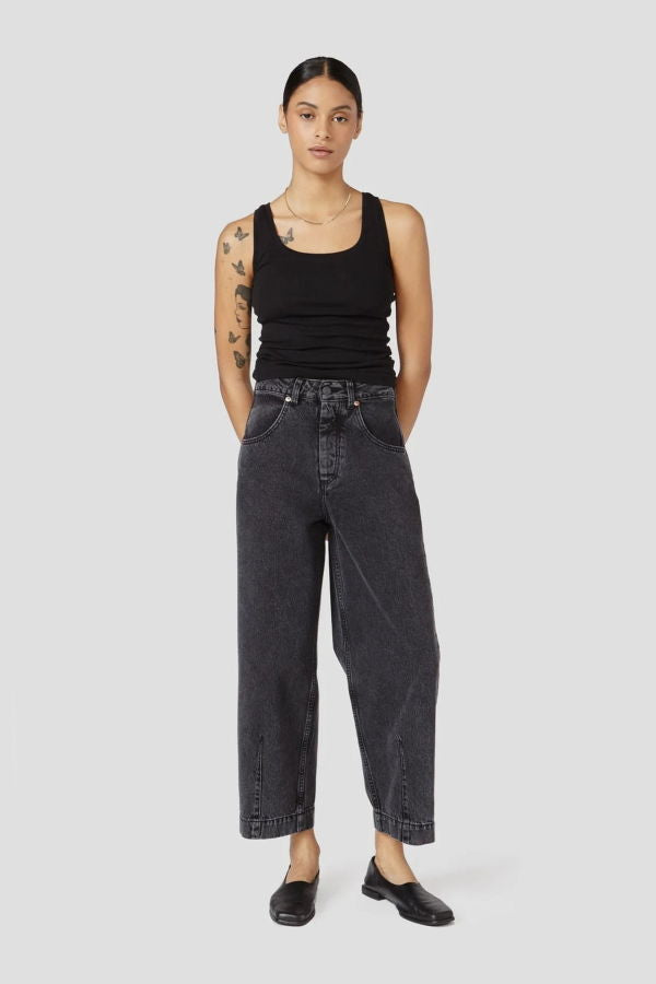 Kit Trouser in Lisbon Wash by Decade-Bottoms-Decade-Idlewild