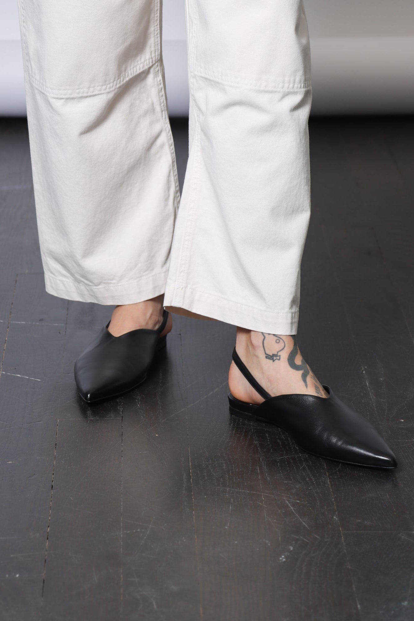 Las Pointed Flat in Baron Nero by Halmanera-Halmanera-Idlewild