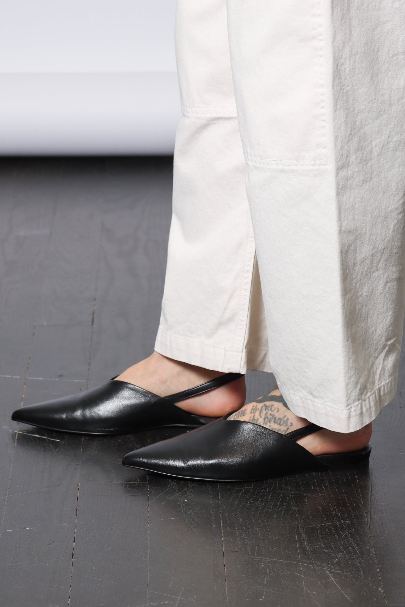 Las Pointed Flat in Baron Nero by Halmanera-Halmanera-Idlewild