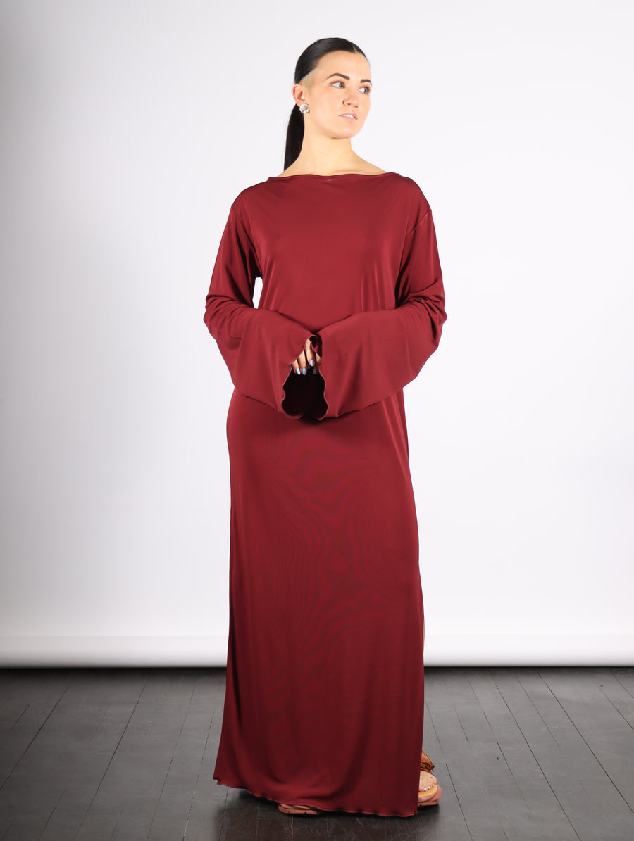 Laura Dress in Port by Rodebjer-Rodebjer-Idlewild