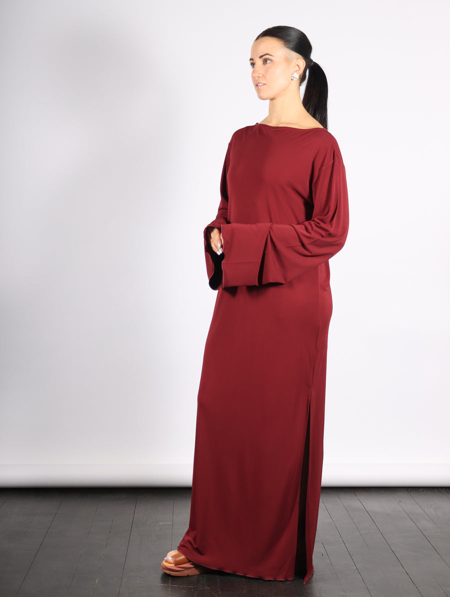 Laura Dress in Port by Rodebjer-Rodebjer-Idlewild