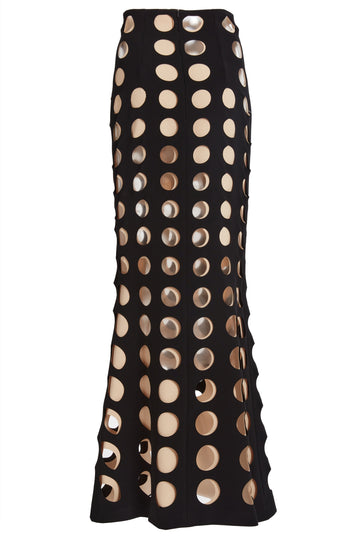 Layered Hole Skirt in Black/Nude by A.W.A.K.E. Mode-A.W.A.K.E. Mode-Idlewild