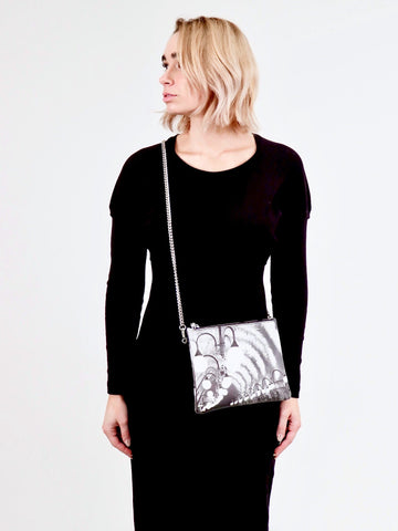 Leather Crossbody Bag in Metro Cité by Jessica Murray-Idlewild