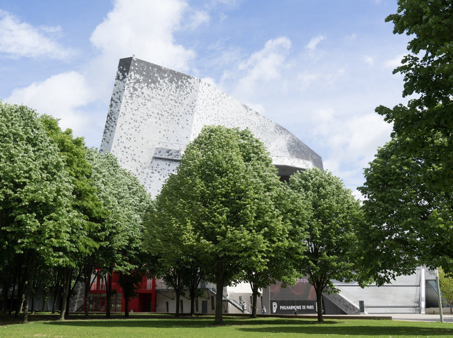 Leather Crossbody Bag in Philharmonie de Paris by Jessica Murray-Idlewild