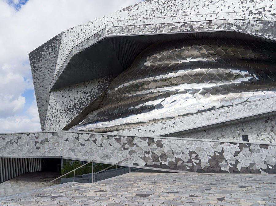 Leather Crossbody Bag in Philharmonie de Paris by Jessica Murray-Idlewild