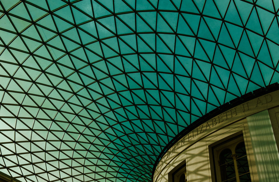 Leather Pouch in London Museum Roof by Jessica Murray-Jessica Murray Designs-Idlewild