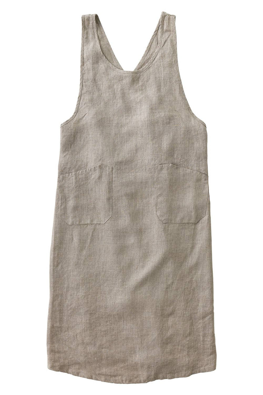 Linen Over Dress Apron in Natural by Fog Linen Work