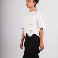 Linkage Top in Off White by Issey Miyake – Idlewild