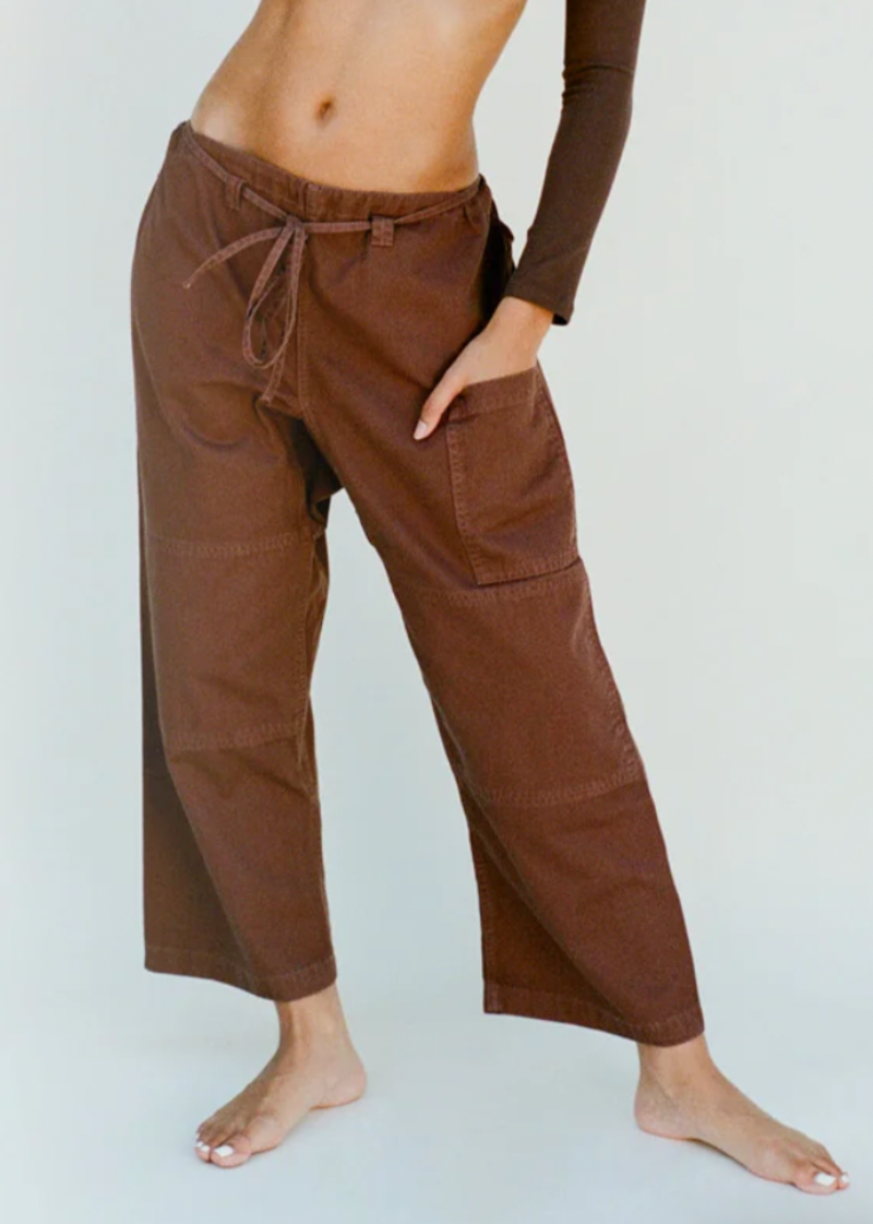 Lou Pant in Chocolate by GIL RODRIGUEZ-Bottoms-GIL RODRIGUEZ-Idlewild