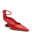Love Pump in Patent Red by Lucasheva-Lucasheva-Idlewild