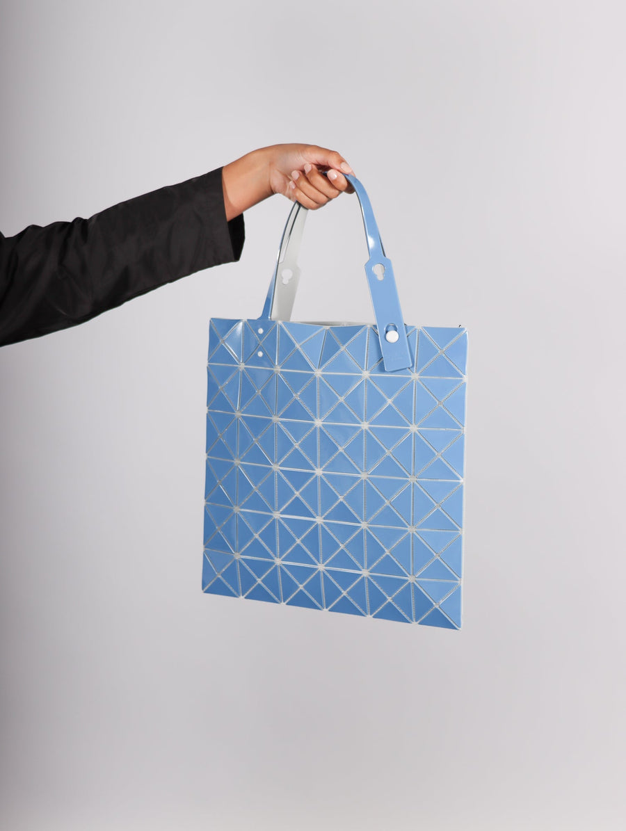 Lucent Gloss Tote in Blue by Bao Bao Issey Miyake-Idlewild