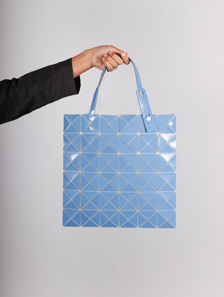 Lucent Gloss Tote in Blue by Bao Bao Issey Miyake-Idlewild