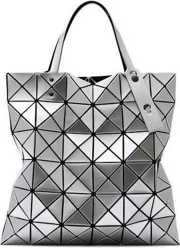 Lucent Tote Bag in Silver by Bao Bao Issey Miyake-Bao Bao ISSEY MIYAKE-Idlewild