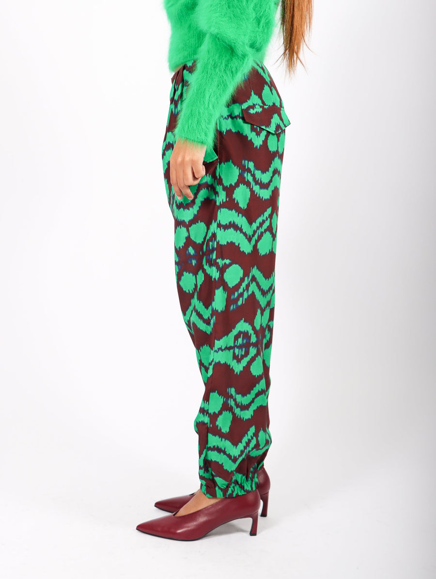 Lucinda Pant in Malachite by Ulla Johnson-Idlewild