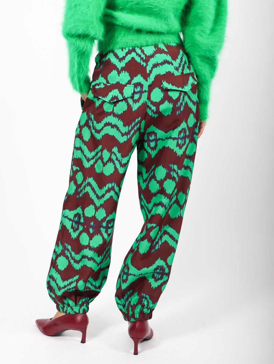 Lucinda Pant in Malachite by Ulla Johnson-Idlewild