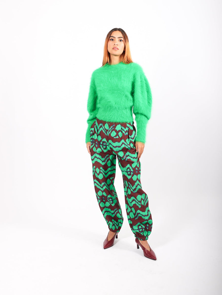 Lucinda Pant in Malachite by Ulla Johnson-Idlewild