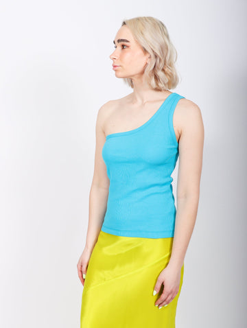 Luna Tank Top in Tropic Blue by Rodebjer-Rodebjer-Idlewild