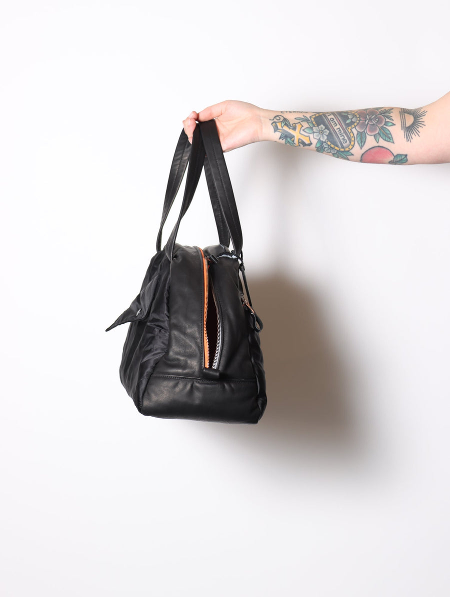 MA1 Traveler Bag in Black by Minnessak