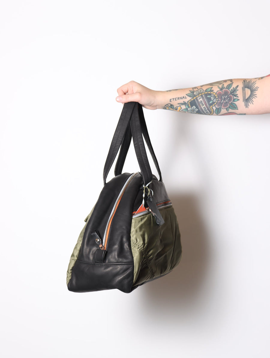 MA1 Traveler Bag in Olive by Minnessak-Minnesak-Idlewild