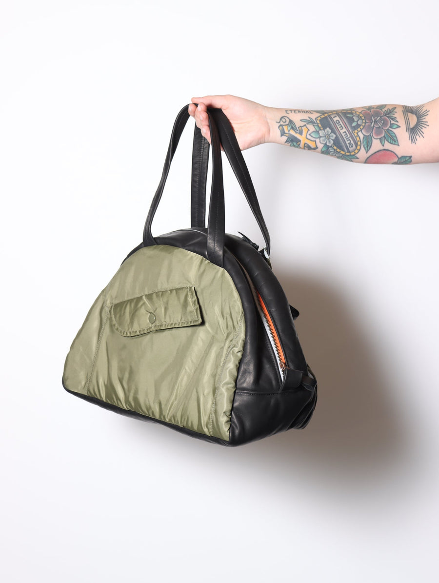 MA1 Traveler Bag in Olive by Minnessak