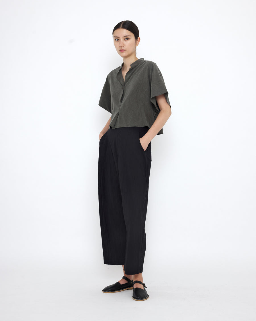 Mandarin Top in Pewter Green by 7115 by Szeki-7115 by Szeki-Idlewild