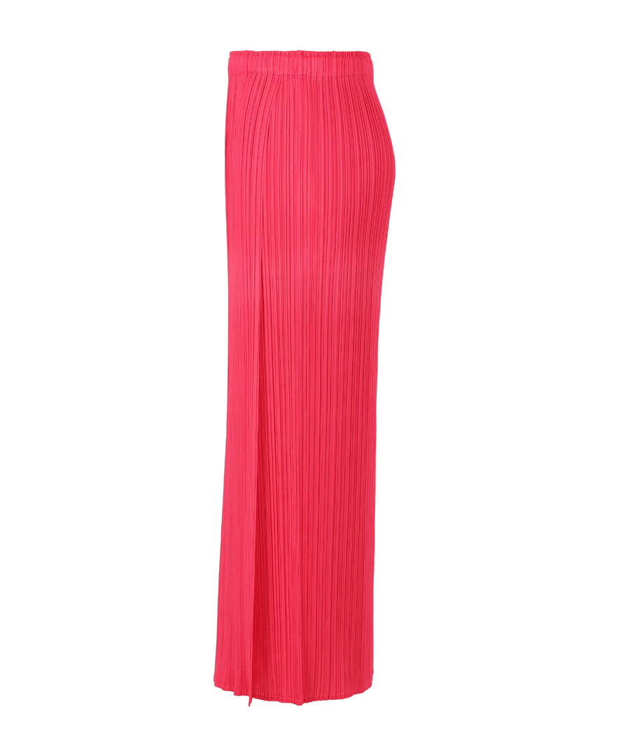 March Monthly Colors Skirt in Bright Pink by Pleats Please Issey Miyake-Pleats Please Issey Miyake-Idlewild