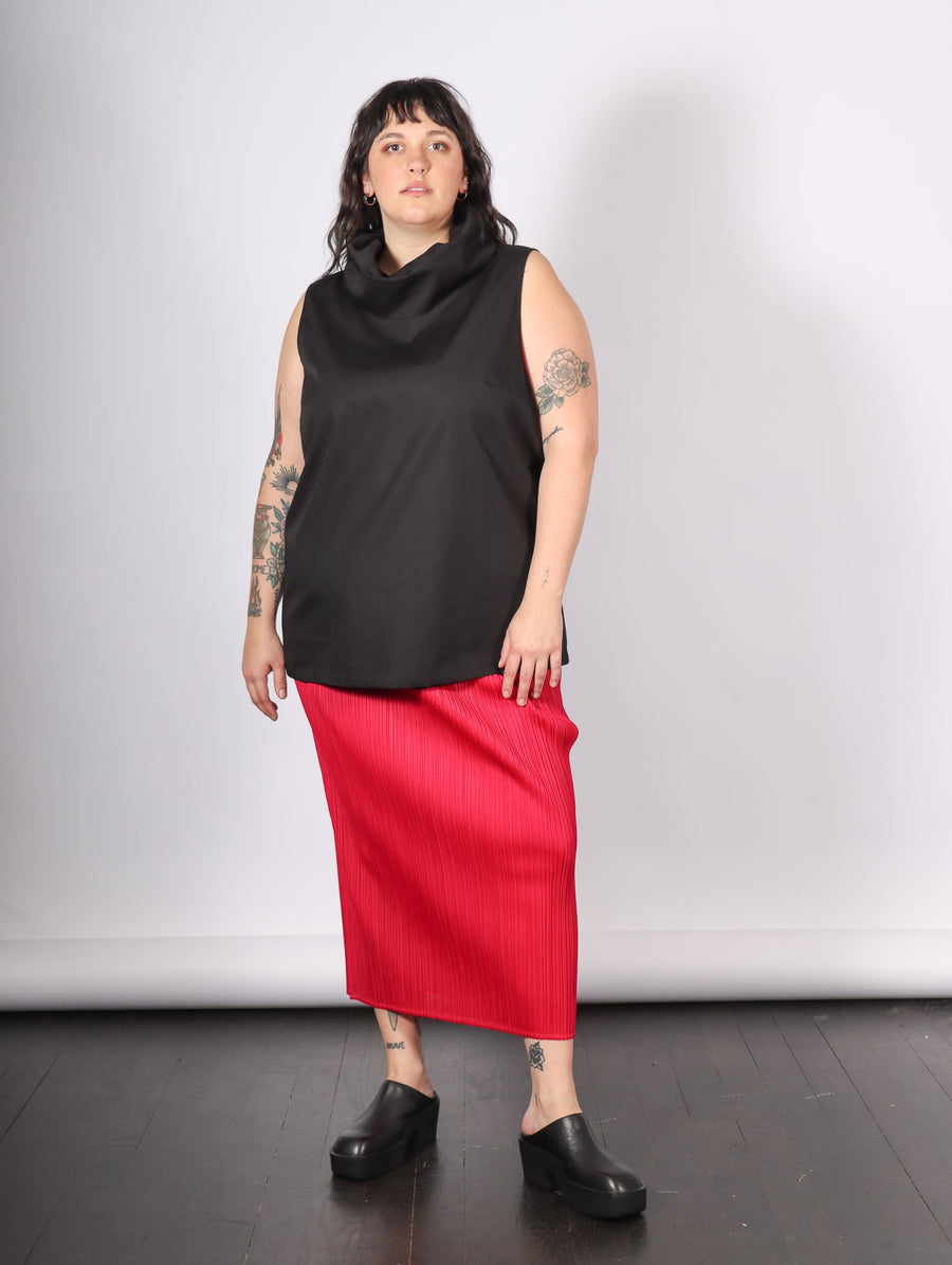 Marcy Sleeveless Top in Black by Marcella