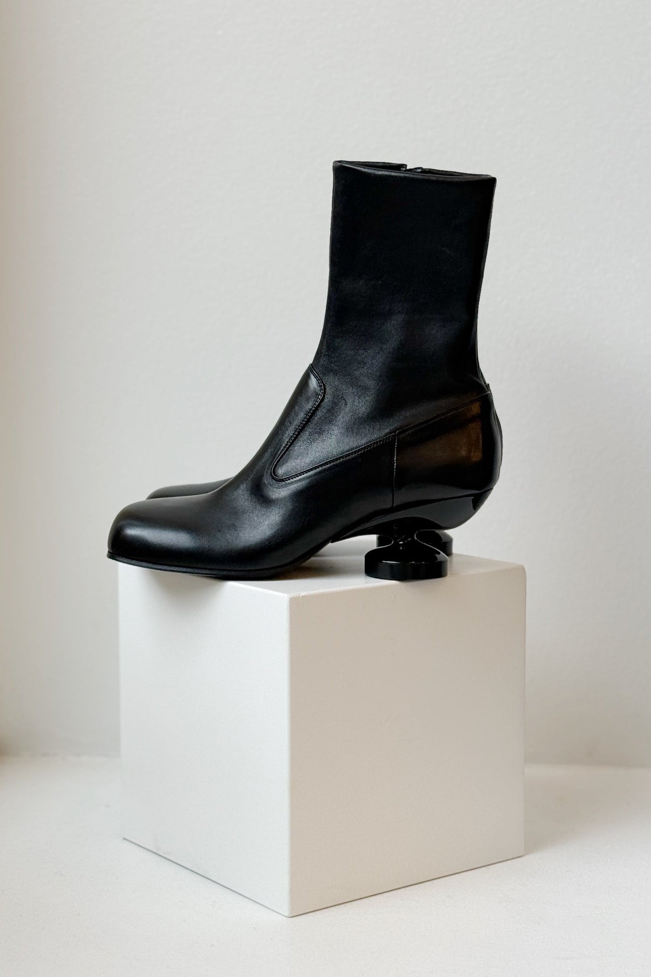 Margot Boot in Black by Lucasheva-Shoes-Lucasheva-Idlewild