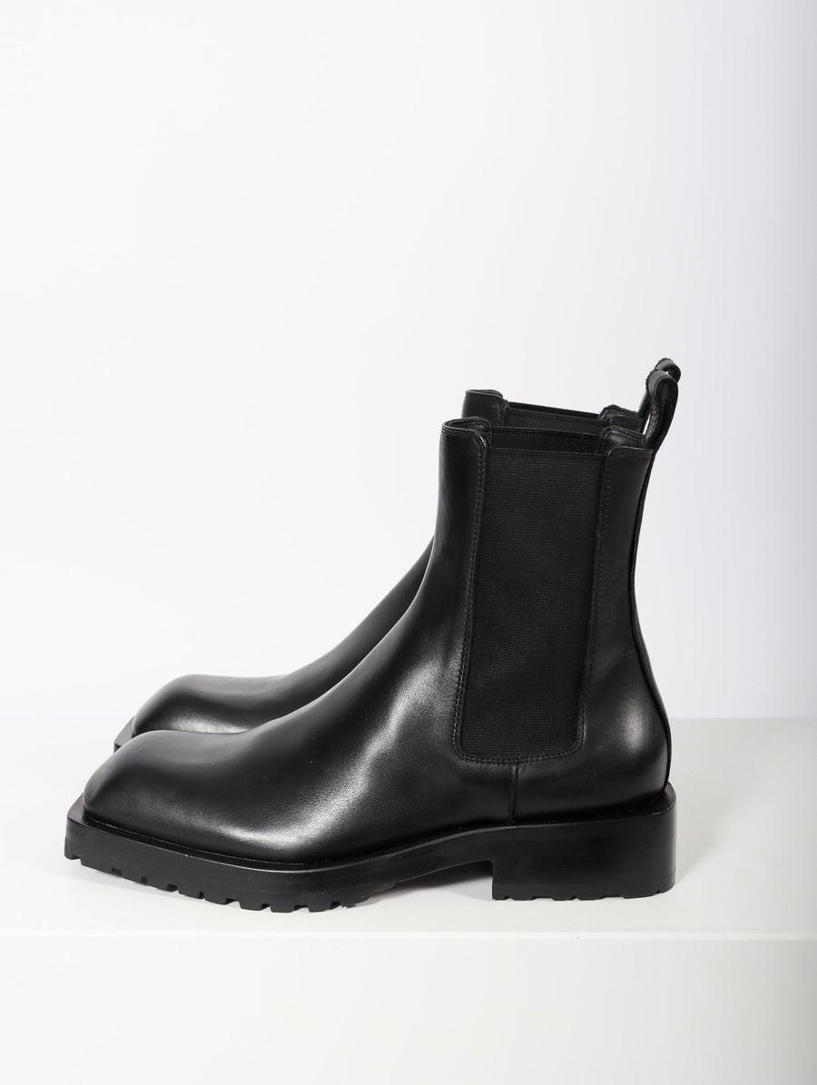 Matrix Chelsea Boot in Black by Mattia Capezzani-Idlewild