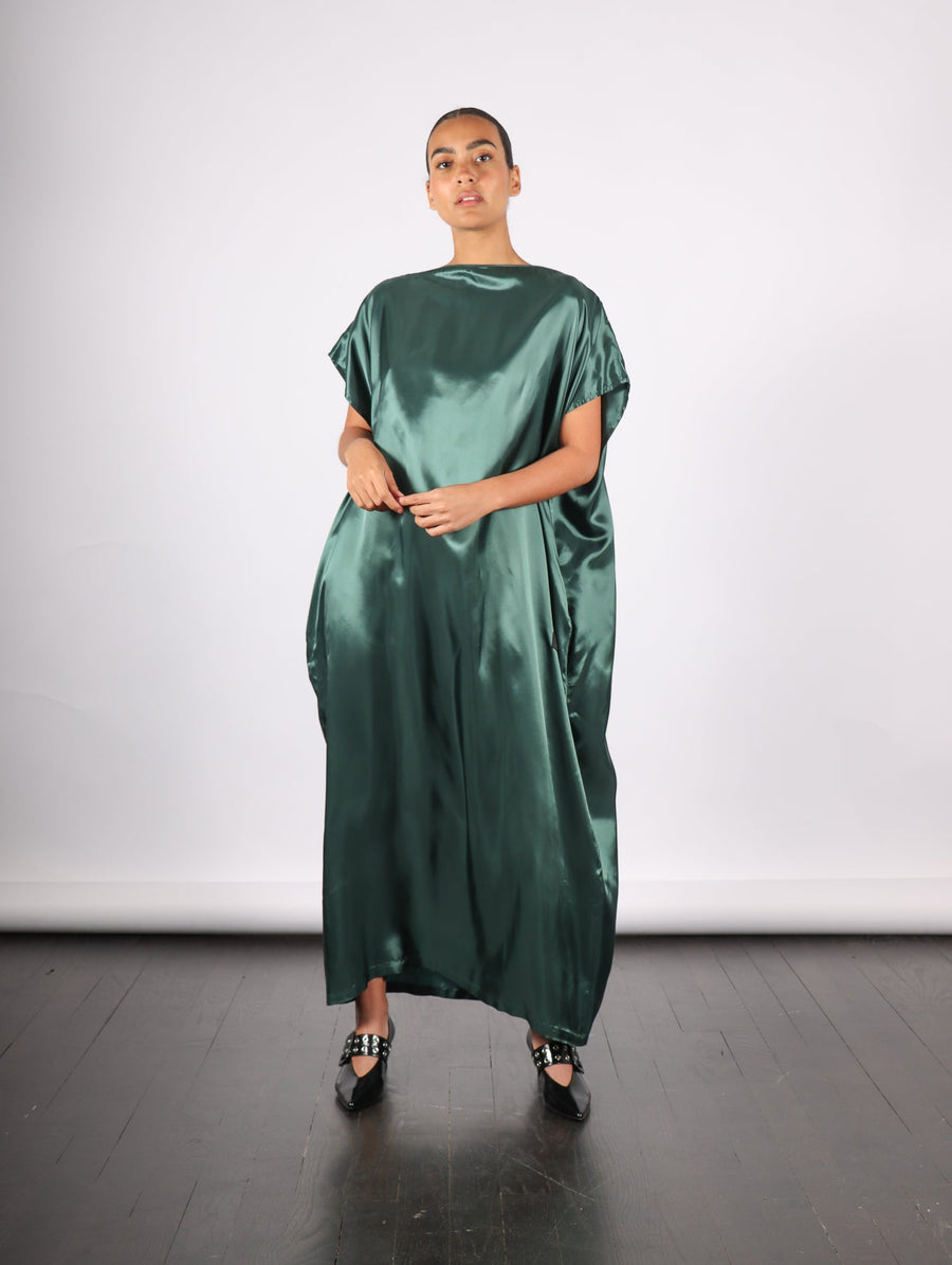 Maxi Dress in Green by MM6 Maison Margiela