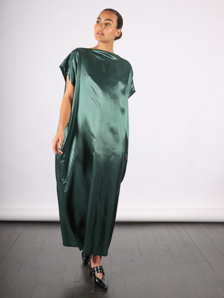 Maxi Dress in Green by MM6 Maison Margiela