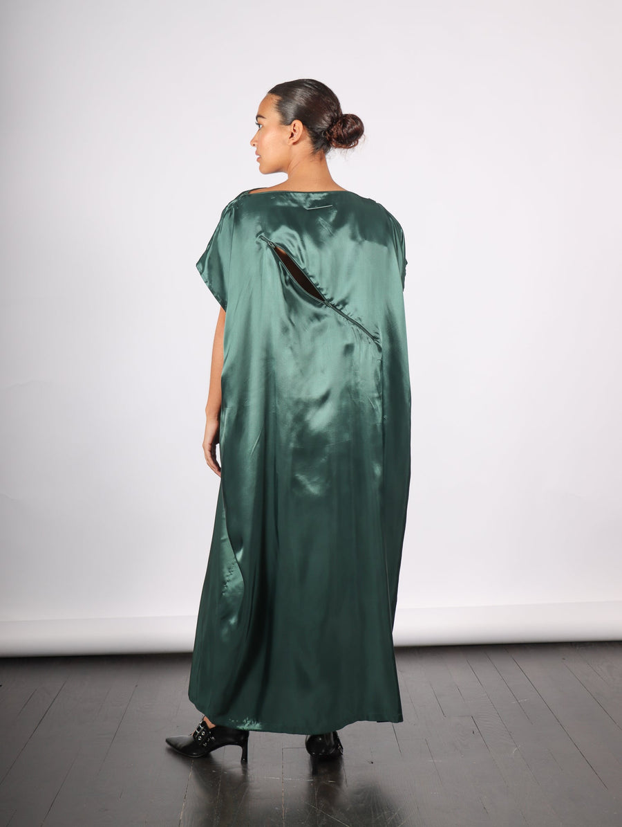 Maxi Dress in Green by MM6 Maison Margiela