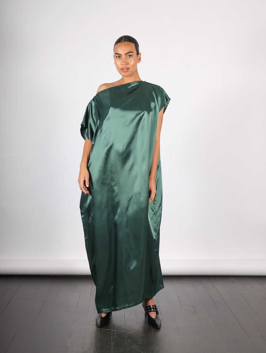 Maxi Dress in Green by MM6 Maison Margiela