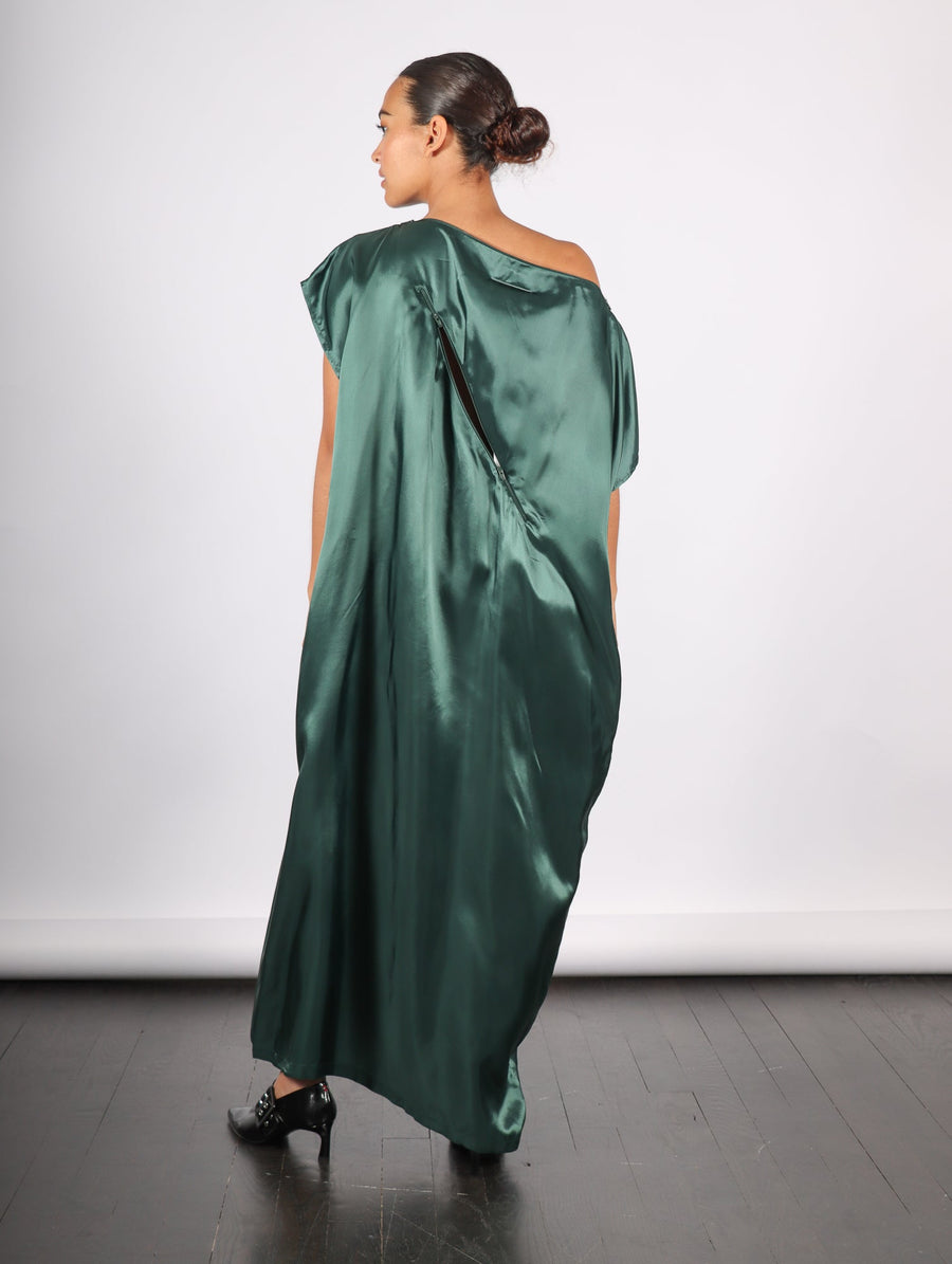 Maxi Dress in Green by MM6 Maison Margiela