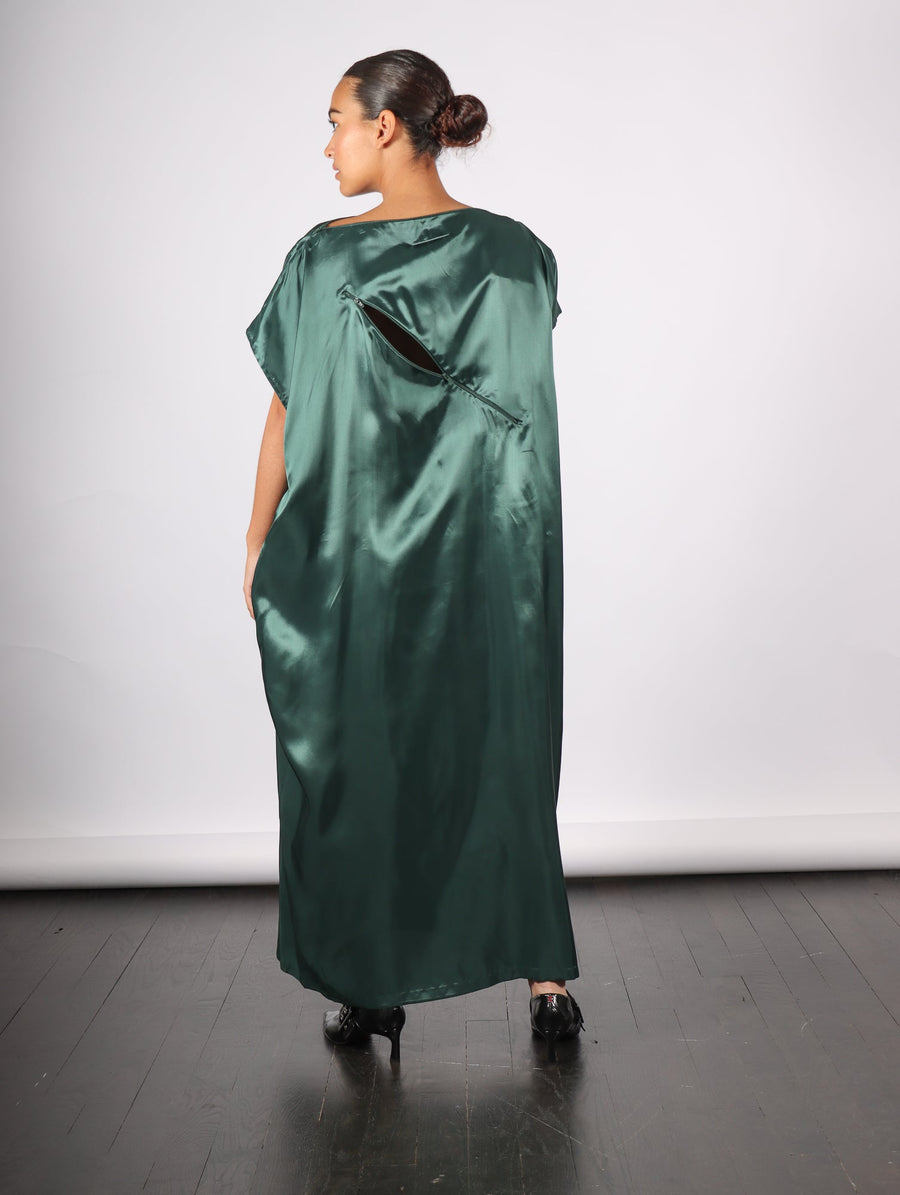 Maxi Dress in Green by MM6 Maison Margiela