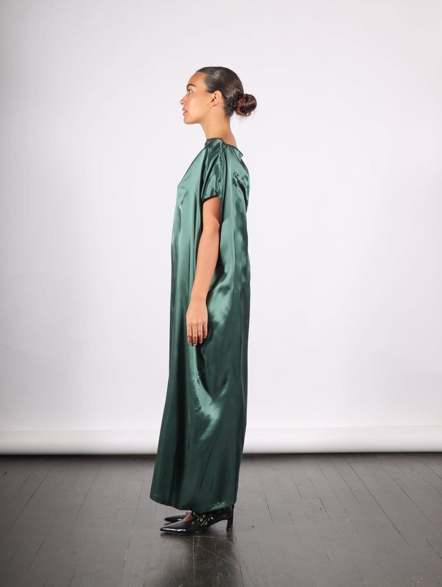 Maxi Dress in Green by MM6 Maison Margiela