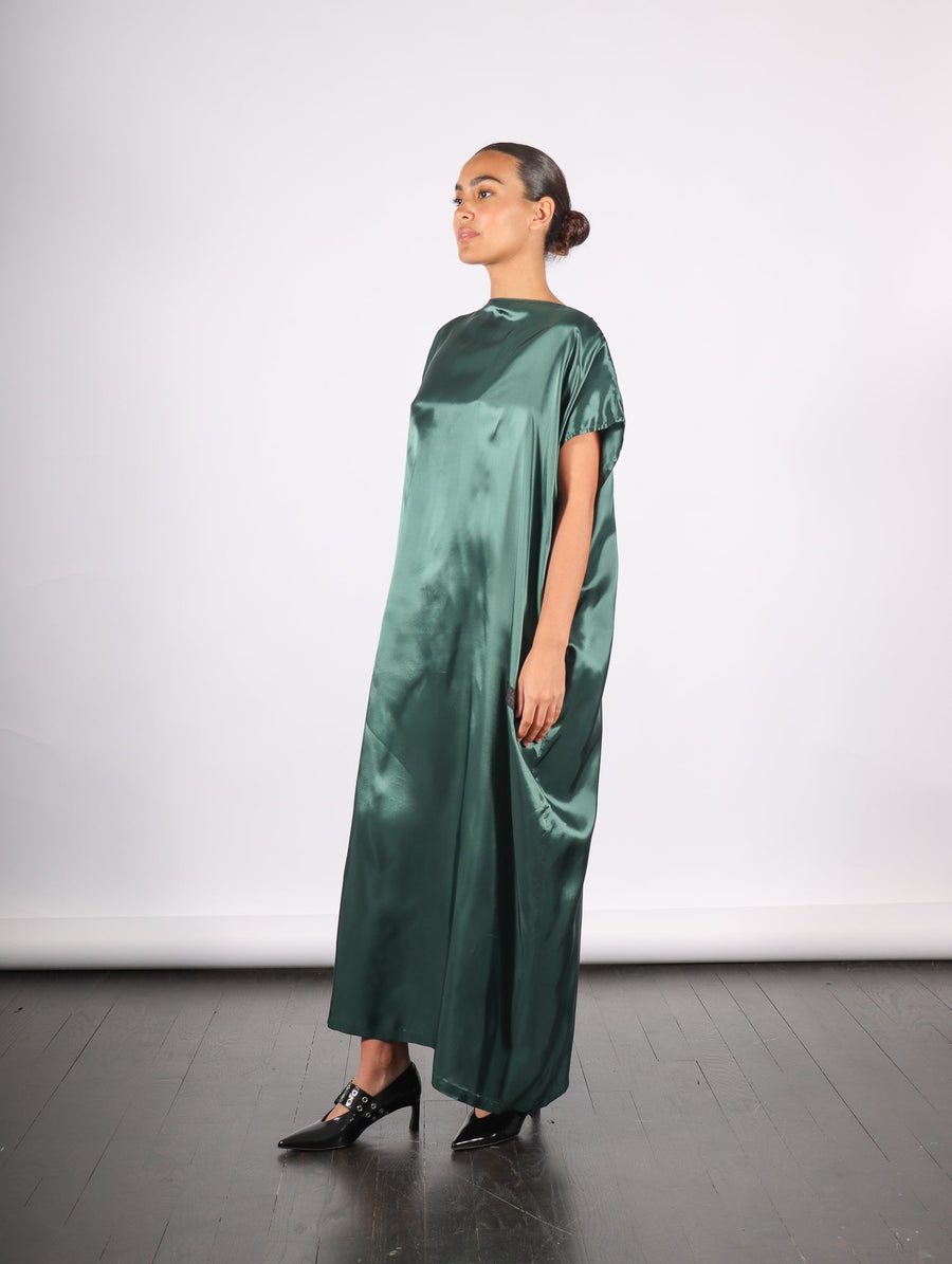 Maxi Dress in Green by MM6 Maison Margiela