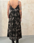 Maxi Slip Dress in Ash Grey by Sanctamuerte-Dresses-SANCTAMUERTE-Idlewild