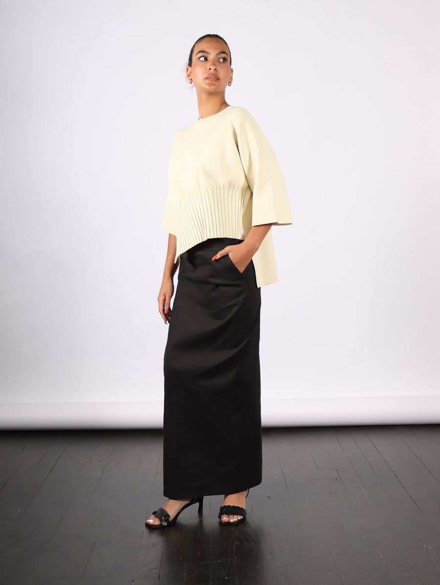 Membrane Skirt in Black by Issey Miyake-Idlewild