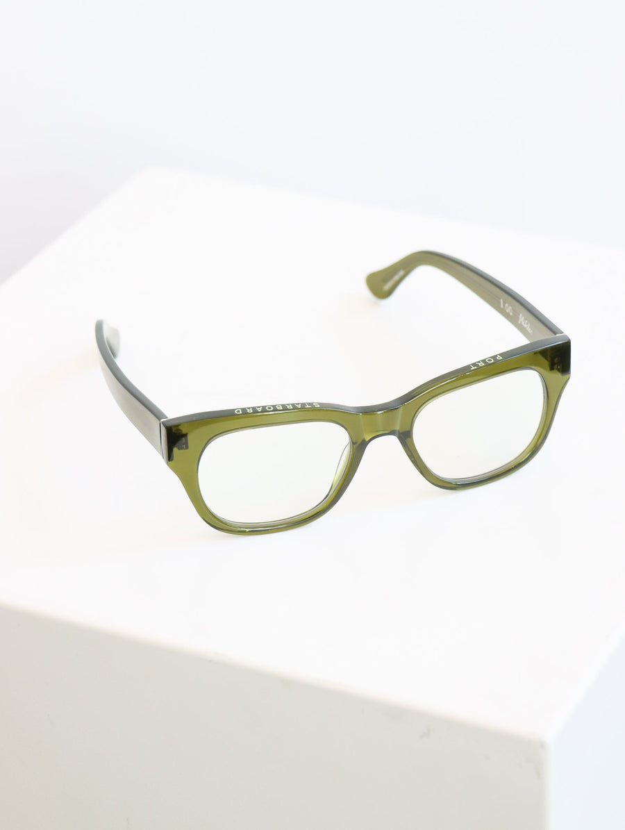 Miklos Readers in Heritage Green by Caddis