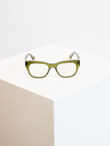 Miklos Readers in Heritage Green by Caddis