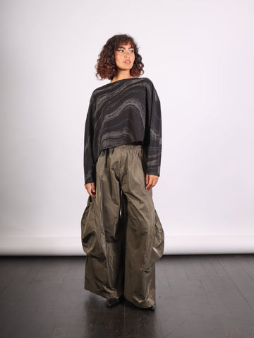Big Pocket Pant in Loden by Planet-Idlewild