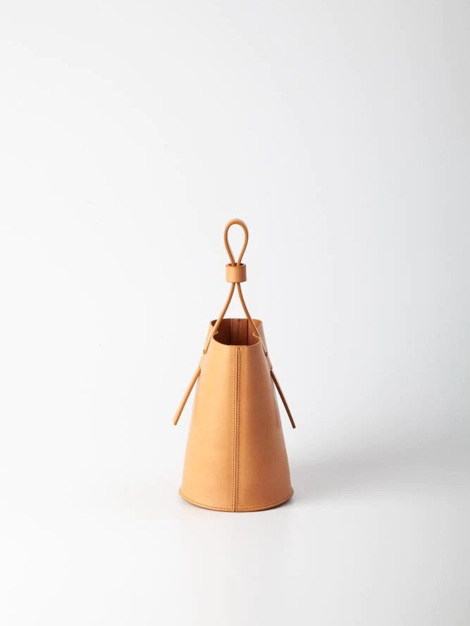 Mini Bucket bag in Natural by Arrhe Studio-Arrhe Studio-Idlewild