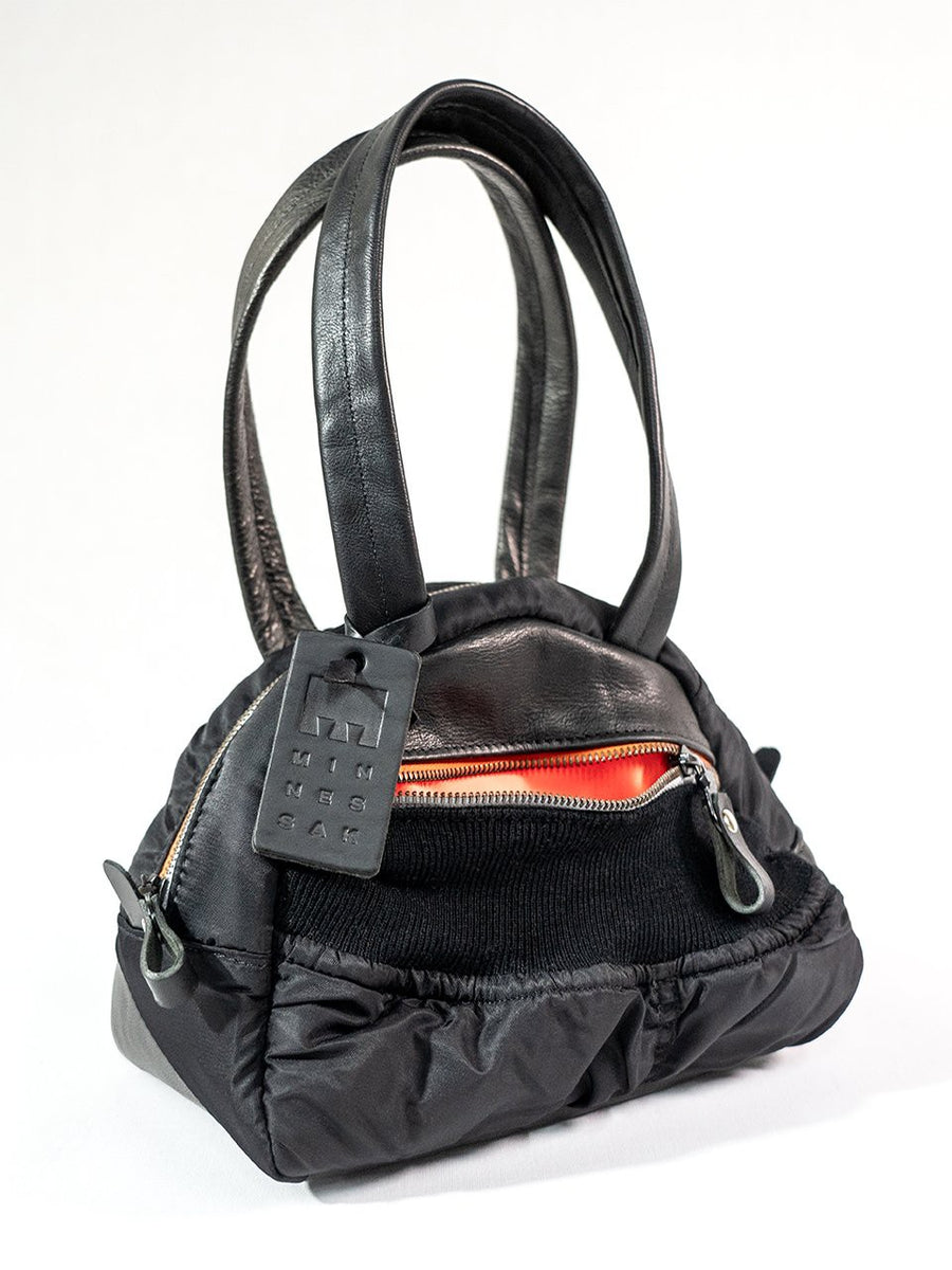 Mini Traveler Bag in Black by Minnessak-Minnesak-Idlewild