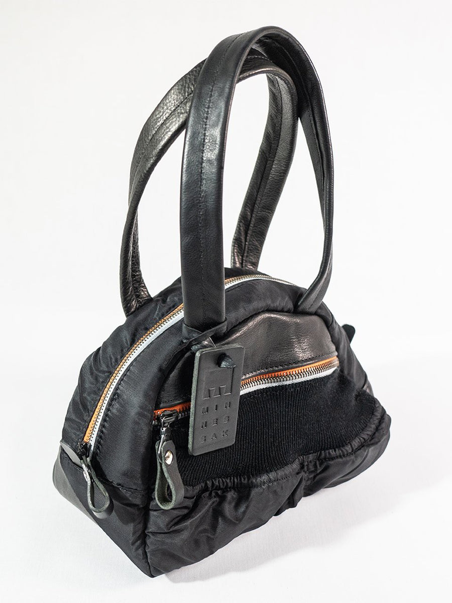 Mini Traveler Bag in Black by Minnessak-Minnesak-Idlewild