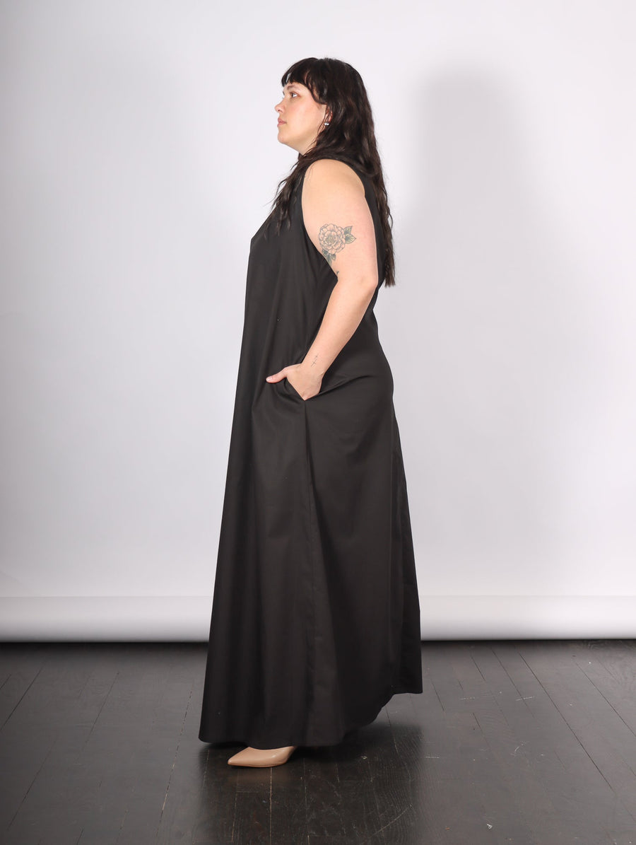 Minna Sleeveless Dress in Black by Marcella