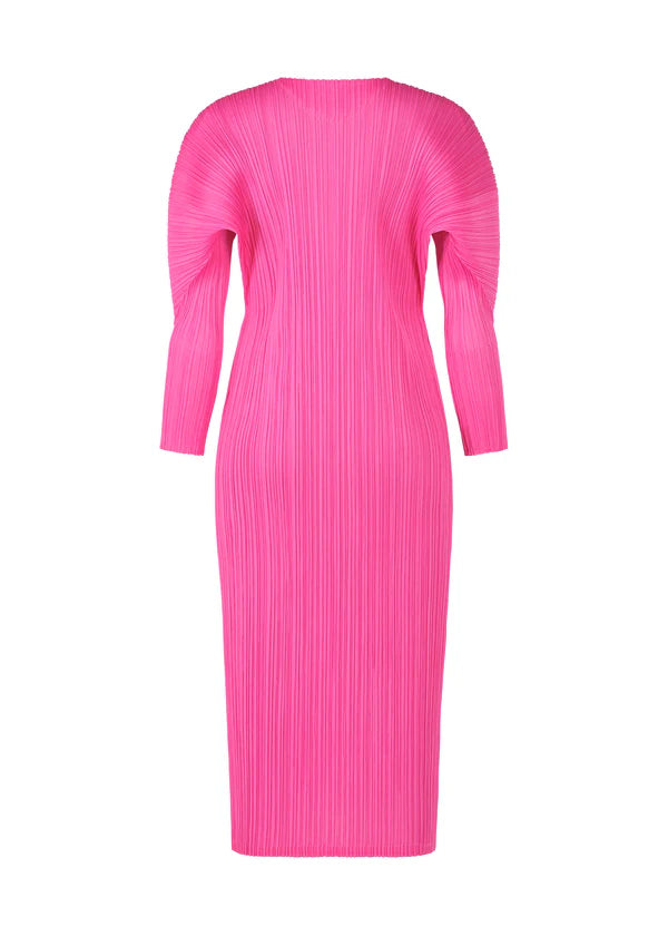 Monthly Colors October Dress in Pink by Pleats Please Issey Miyake