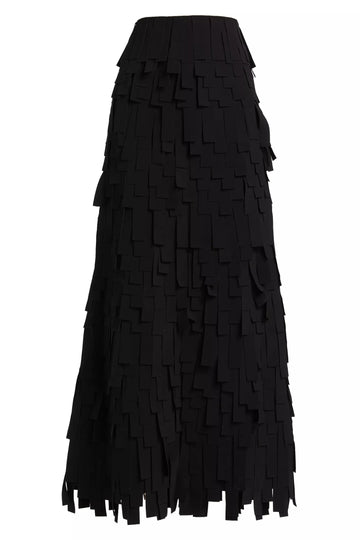 Multi Rectangle Skirt in Black by A.W.A.K.E. Mode-A.W.A.K.E. Mode-Idlewild