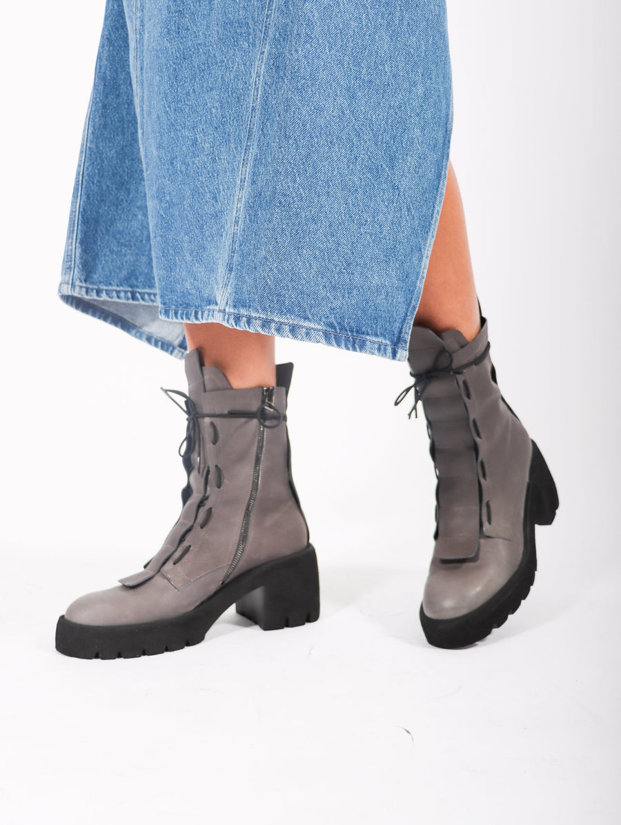 New You Boots in Grey by Puro-Idlewild