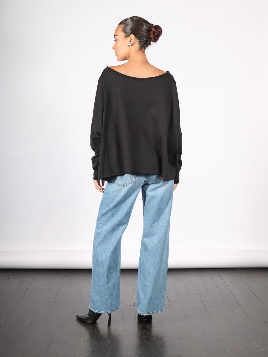 Off Shoulder Top in Black by Planet